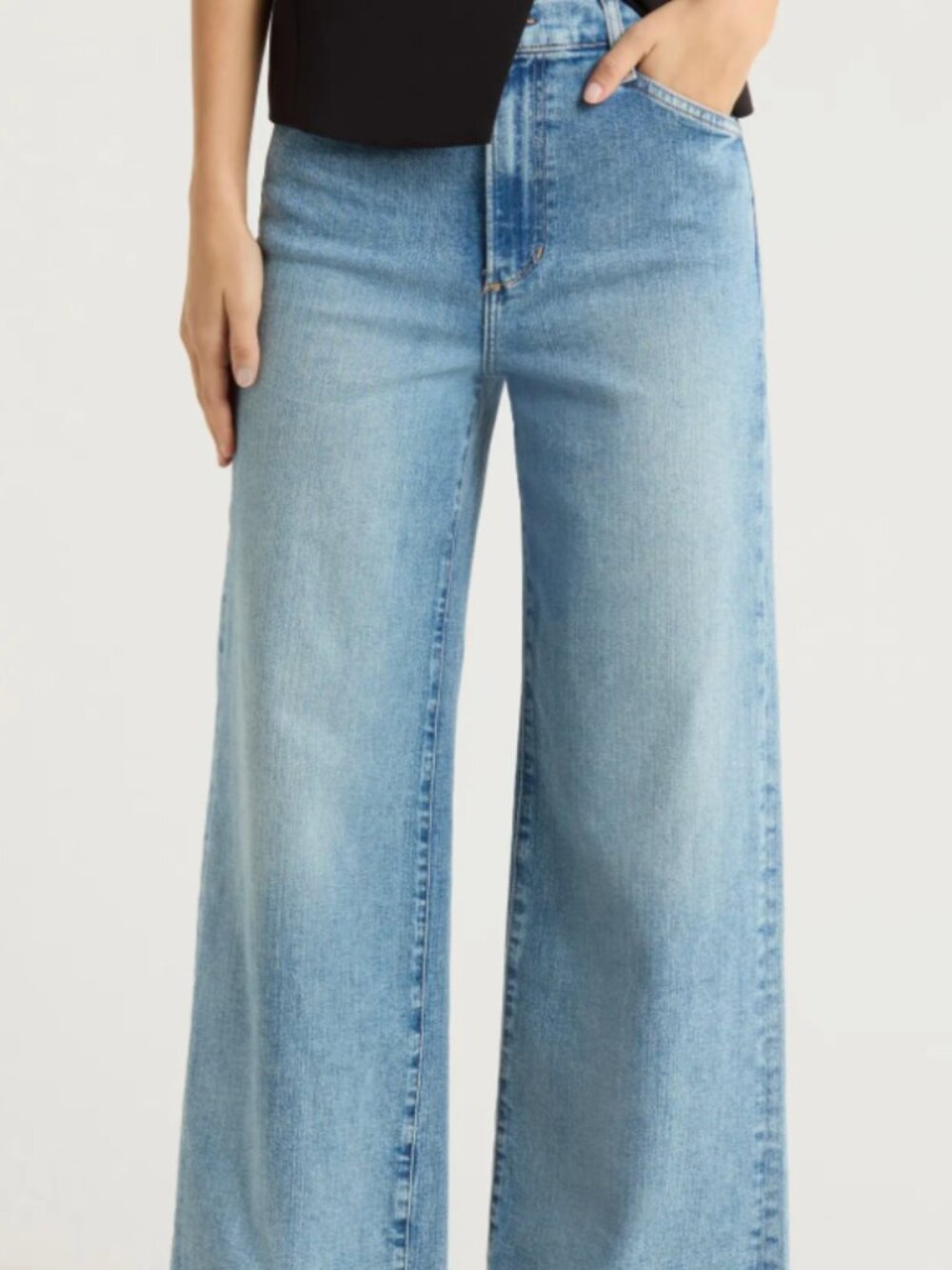 Favorite Daughter Mischa Wide-Leg Jeans, Size 31 - Picture 2 of 7